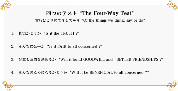 四つのテスト